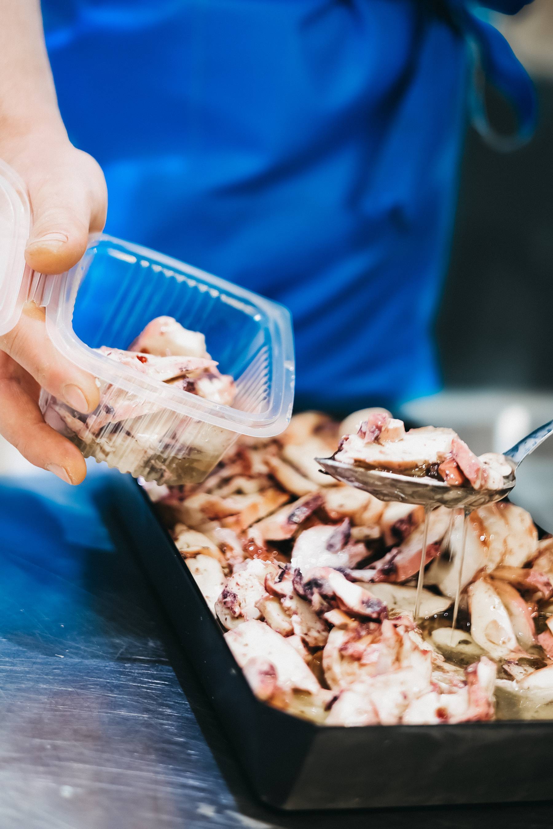 Calamar mariné - L'Atelier d'Iroise Carquefou (44)